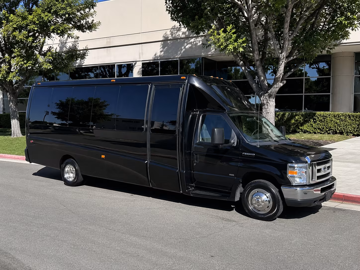 Stockton Bachelor & Bachelorette Transportation party bus exterior