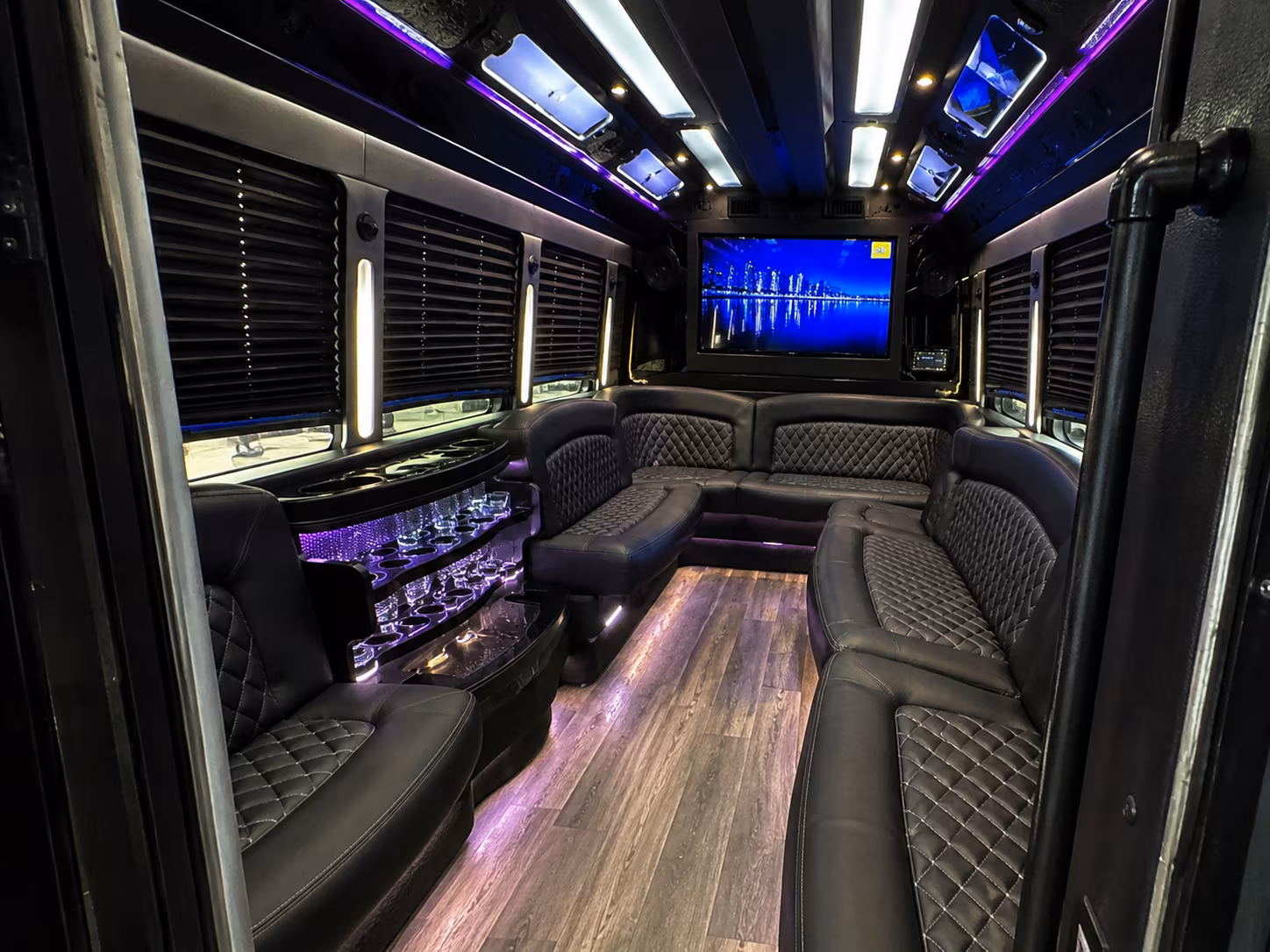 Stockton Concert & Music Festival Transportation onboard seating