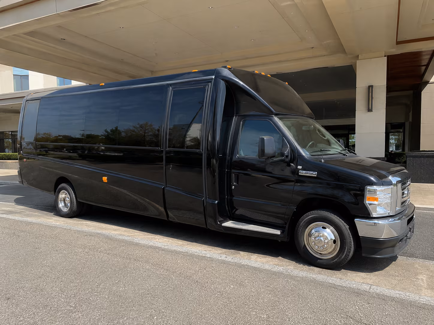 Stockton Concert & Music Festival Transportation party bus interior