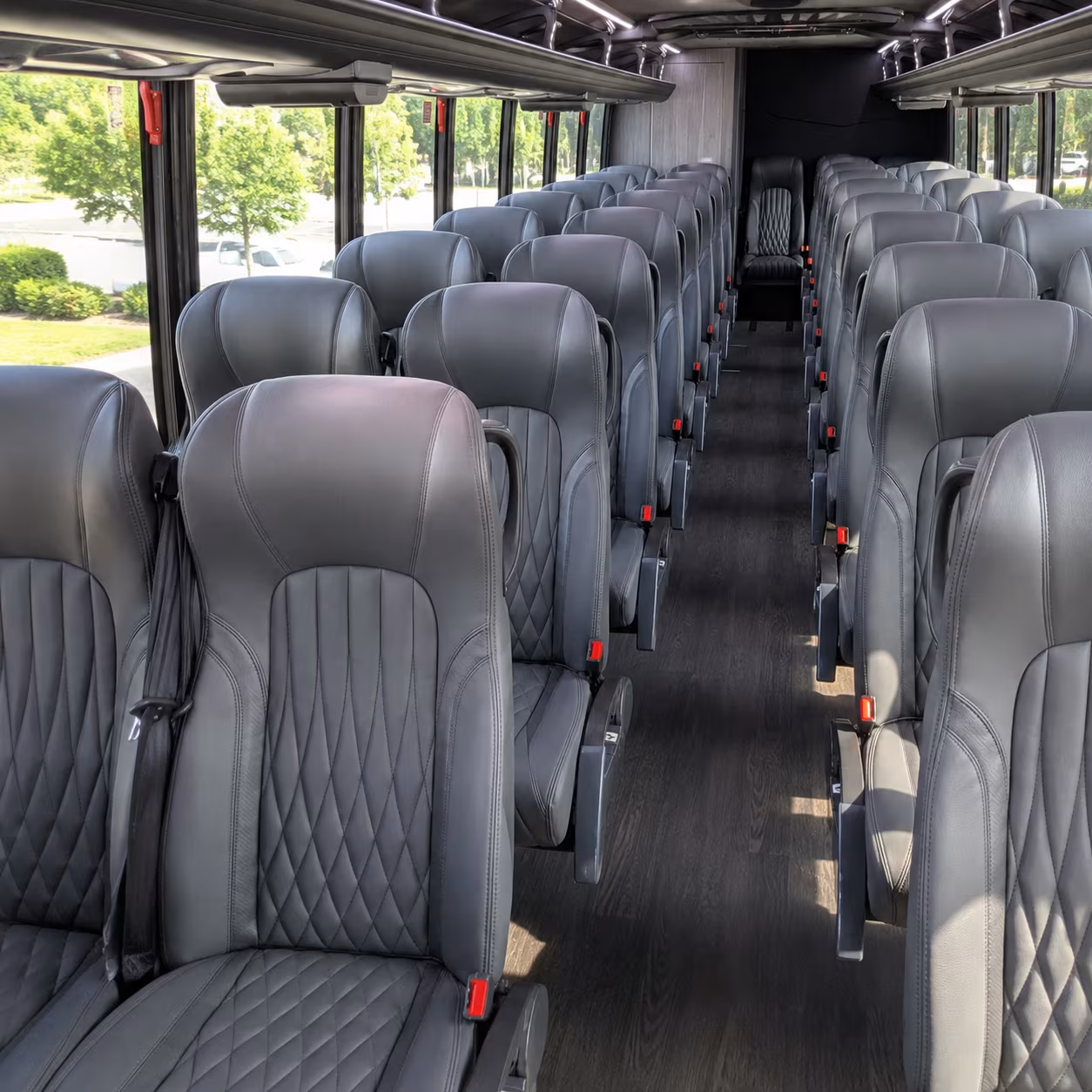 Stockton Corporate Transportation party bus exterior
