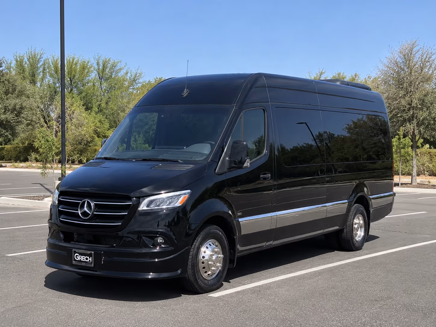 Stockton Corporate Transportation party bus interior