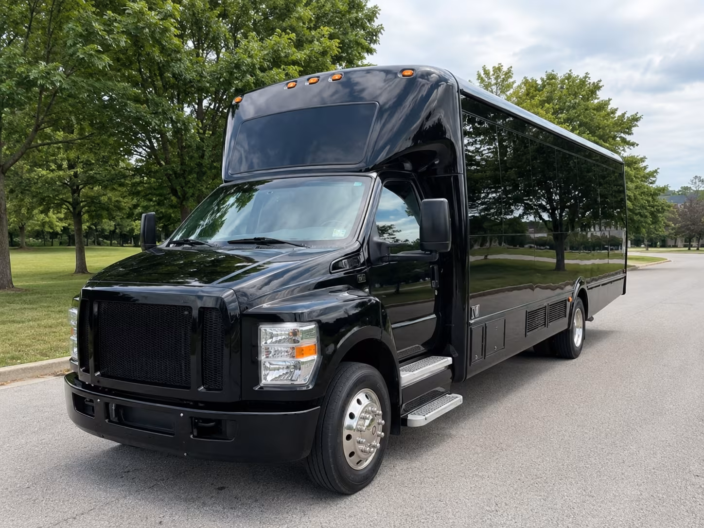 Stockton Prom & Homecoming Transportation onboard seating