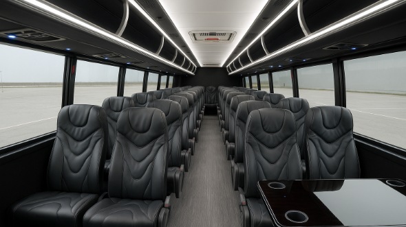 20 Passenger Minibus Interior