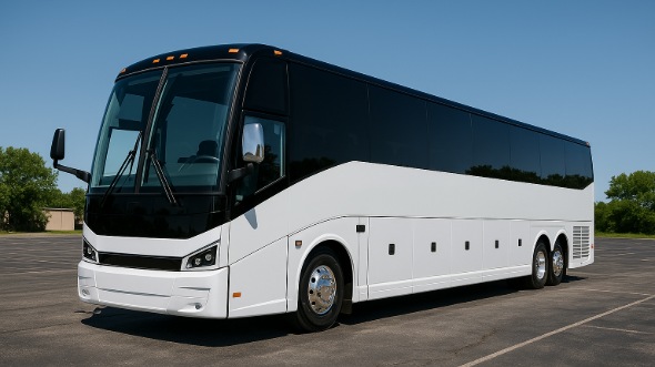 stockton employee shuttle charter bus rental